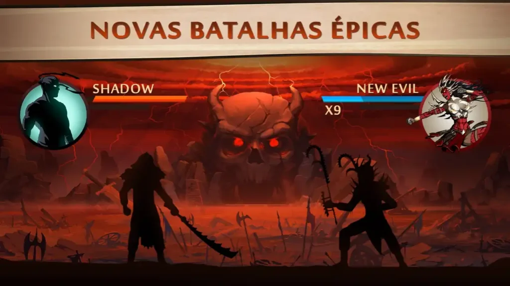 Shadow Fight 2 jogo de luta
