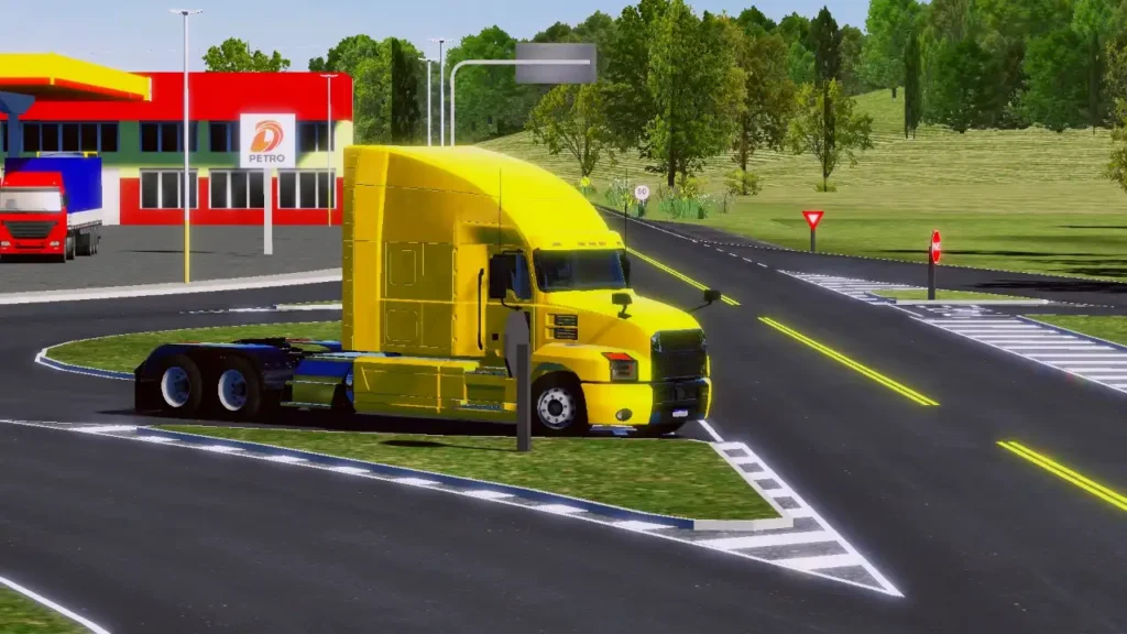 World Truck Driving Simulator v1,424 Mod APK (Dinheiro infinito) 3 World Truck Driving Simulator dinheiro, caminhões e XP