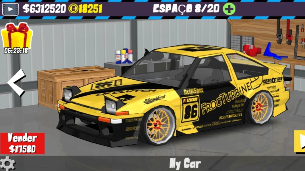 FR Legends v0.4.7 Mod APK (Dinheiro infinito) 3 FR Legends dinheiro e carros