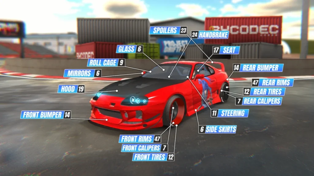 Project Drift 2.0 v154 Mod APK (Dinheiro infinito) 2 Project Drift 2.0 jogo de corrida e drift