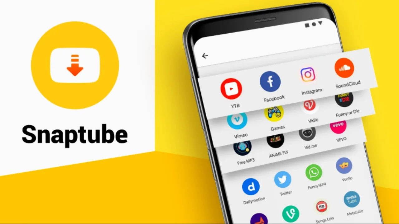 SnapTube v7.64.1.76402001 Mod APK (VIP) e (Sem Anúncios)