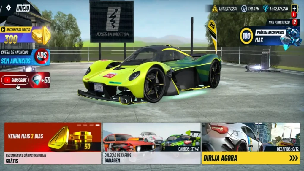 Extreme Car Driving Simulator dinheiro e progressão