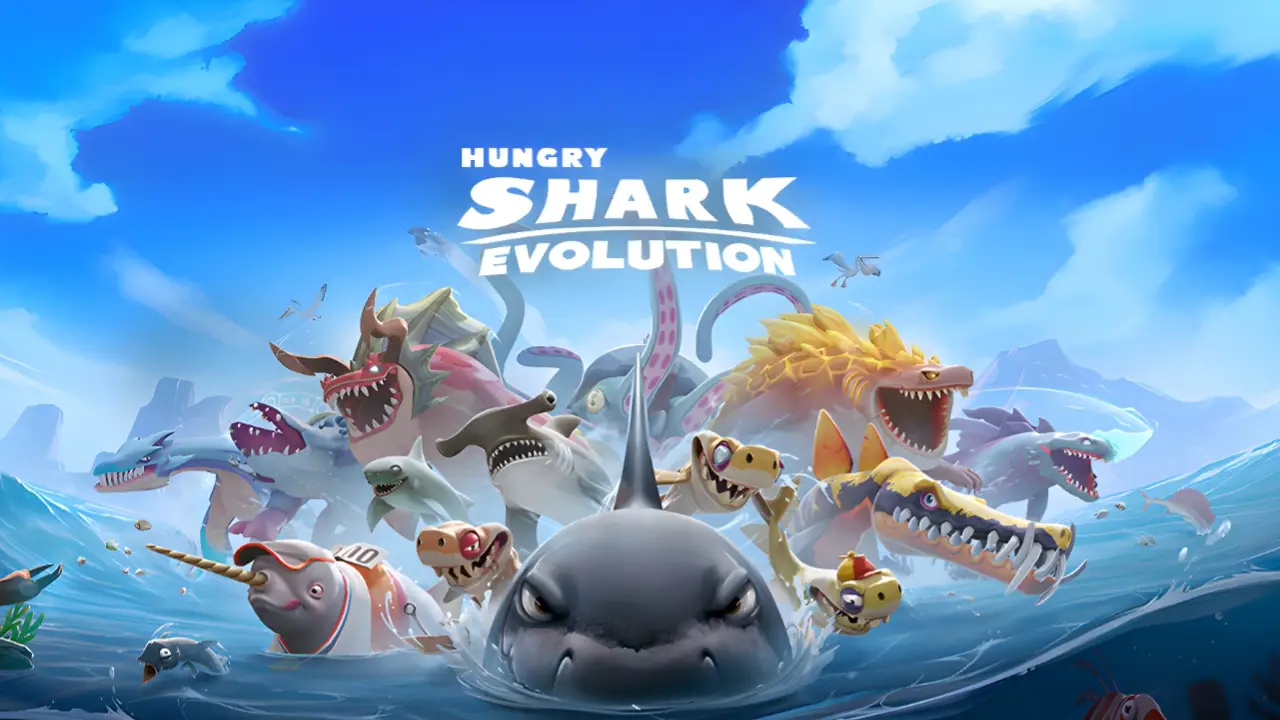 Hungry Shark Evolution MOD APK (Dinheiro, Ouro e Gemas)