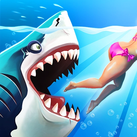 Hungry Shark World MOD APK (Ouro, Gemas e Pérolas)