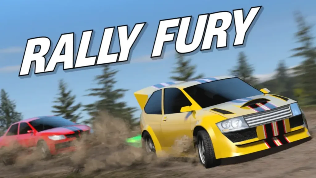Rally Fury MOD APK (Dinheiro, Fichas e Carros) 1 Rally Fury para Android