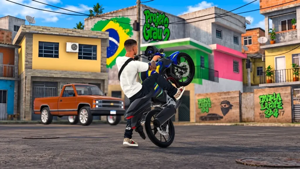 Projeto Grau 2 MOD APK (Dinheiro, Motos e Carros) 1 Projeto Grau 2 para Android