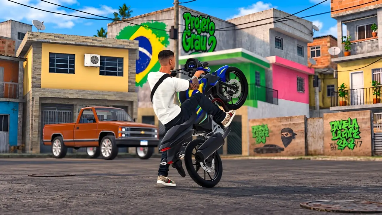 Projeto Grau 2 MOD APK (Dinheiro, Motos e Carros)